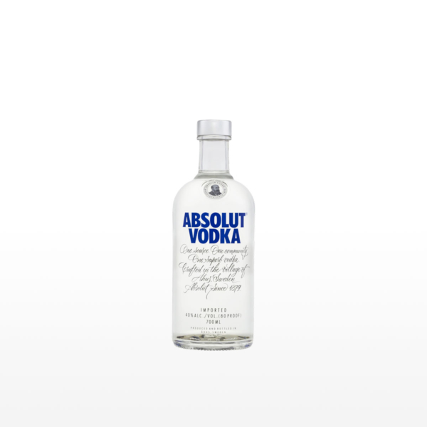 Stunningly clear 700ml Absolut Vodka bottle - a slice of Swedish spirit excellence for your China gift delivery