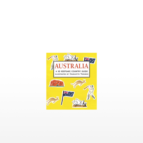 'Australia: Keepsake Country Guide' by Charlotte Trounce. An artistic travel book gift for China.