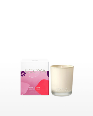 Rose, Jasmine & Sweet Cedar Jar 160g by Ecoya. Sophisticated fragrant candle for China.