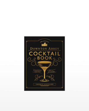 'Downton Abbey Cocktail Book'. Opulent mixology book gift for delivery to China.