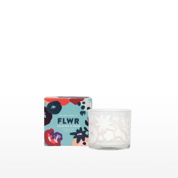 The Aromatherapy Co Jasmine & Pear Flwr Candle 100g
