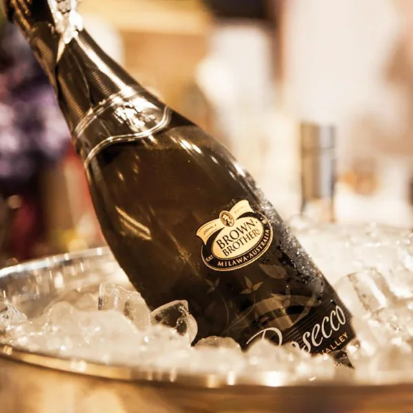 Prosecco 750ml by Brown Brothers. Sparkling wine gift for delivery to China.