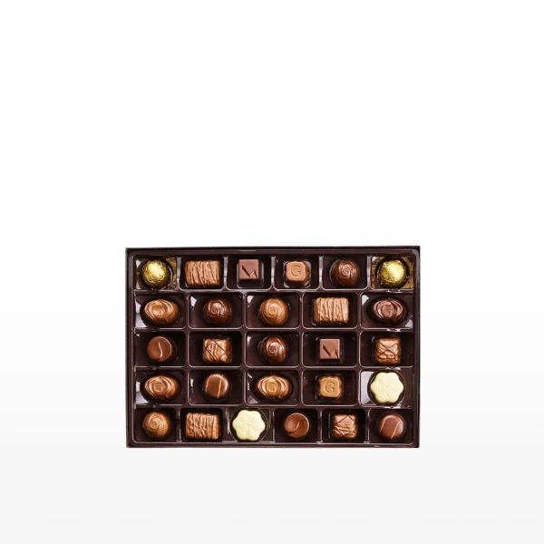 Godiva Assorted Chocolate Gift Box 25 Pieces, 311g. Luxurious Belgian chocolate selection for China.