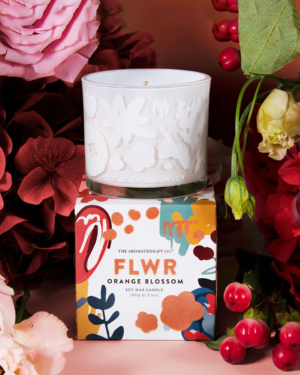 The Aromatherapy Co Orange Blossom Flwr Candle 100g