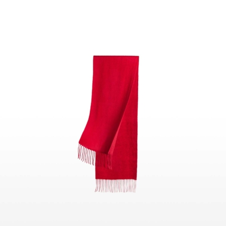 Ozwear Ugg Cashmere & Wool Scarf Red delivered as a gift to China.