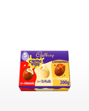 Image of Cadbury Mixed Crème Egg box (milk, white & caramel).